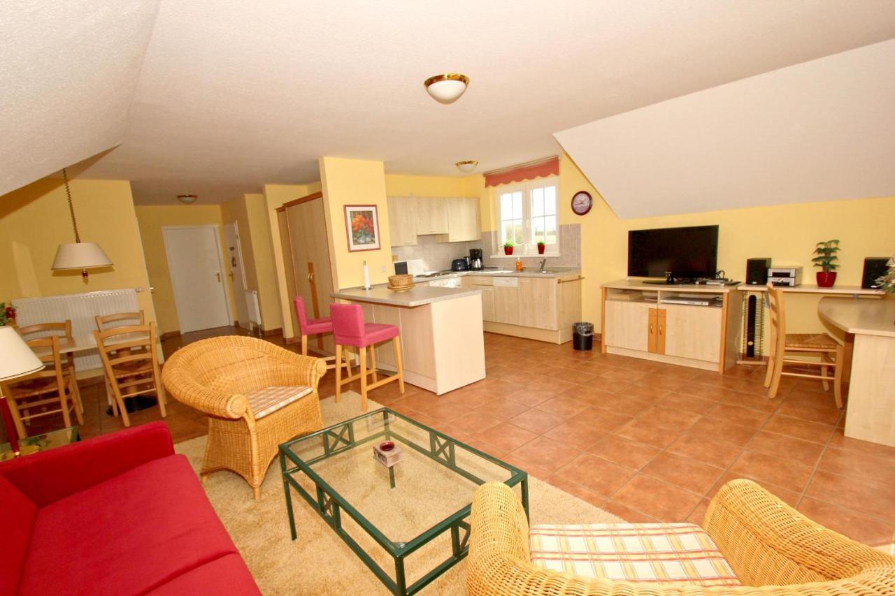 Ferienpark Neddesitz FeWo 48 Balkon Exterior foto