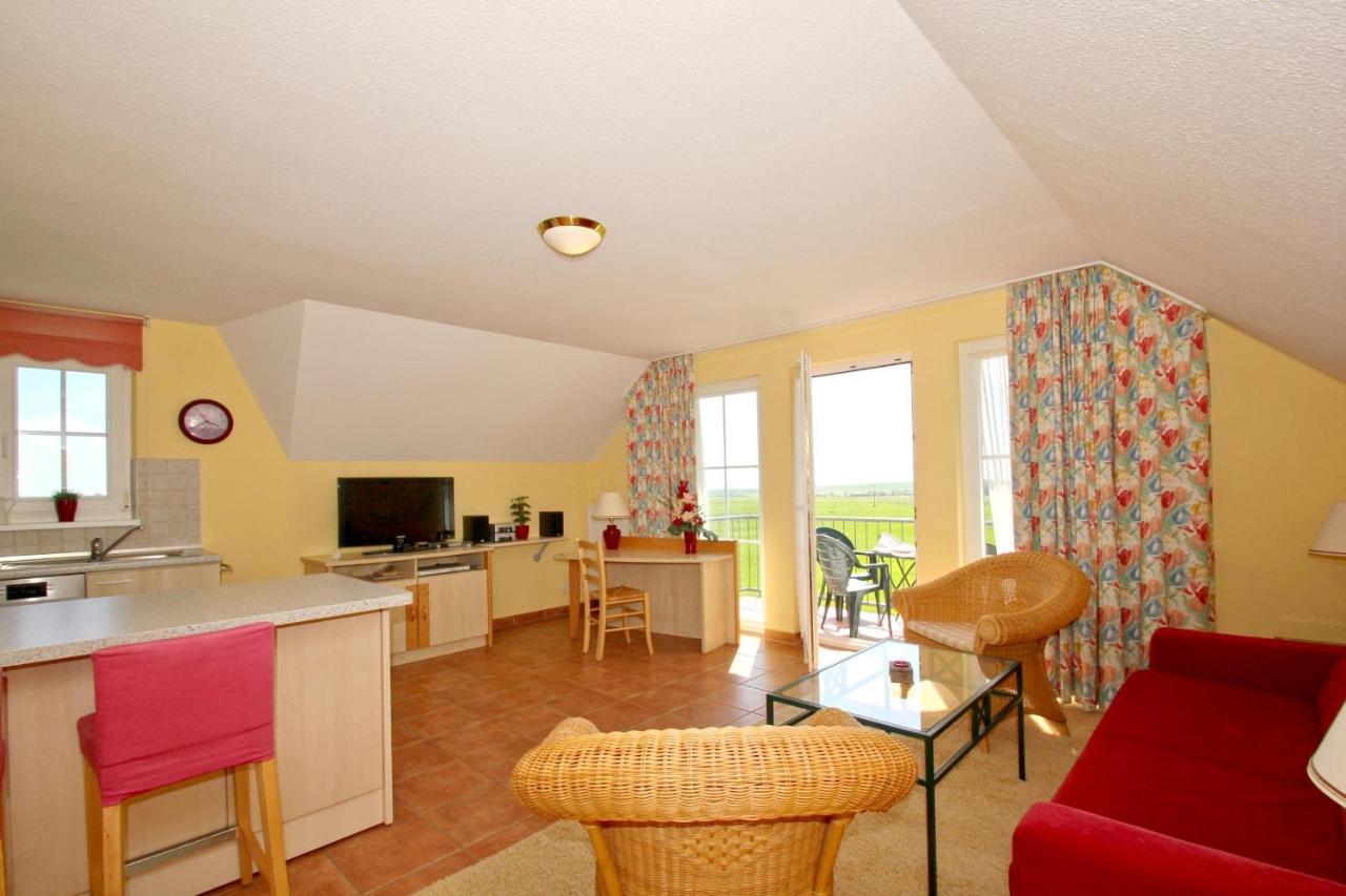 Ferienpark Neddesitz FeWo 48 Balkon Exterior foto