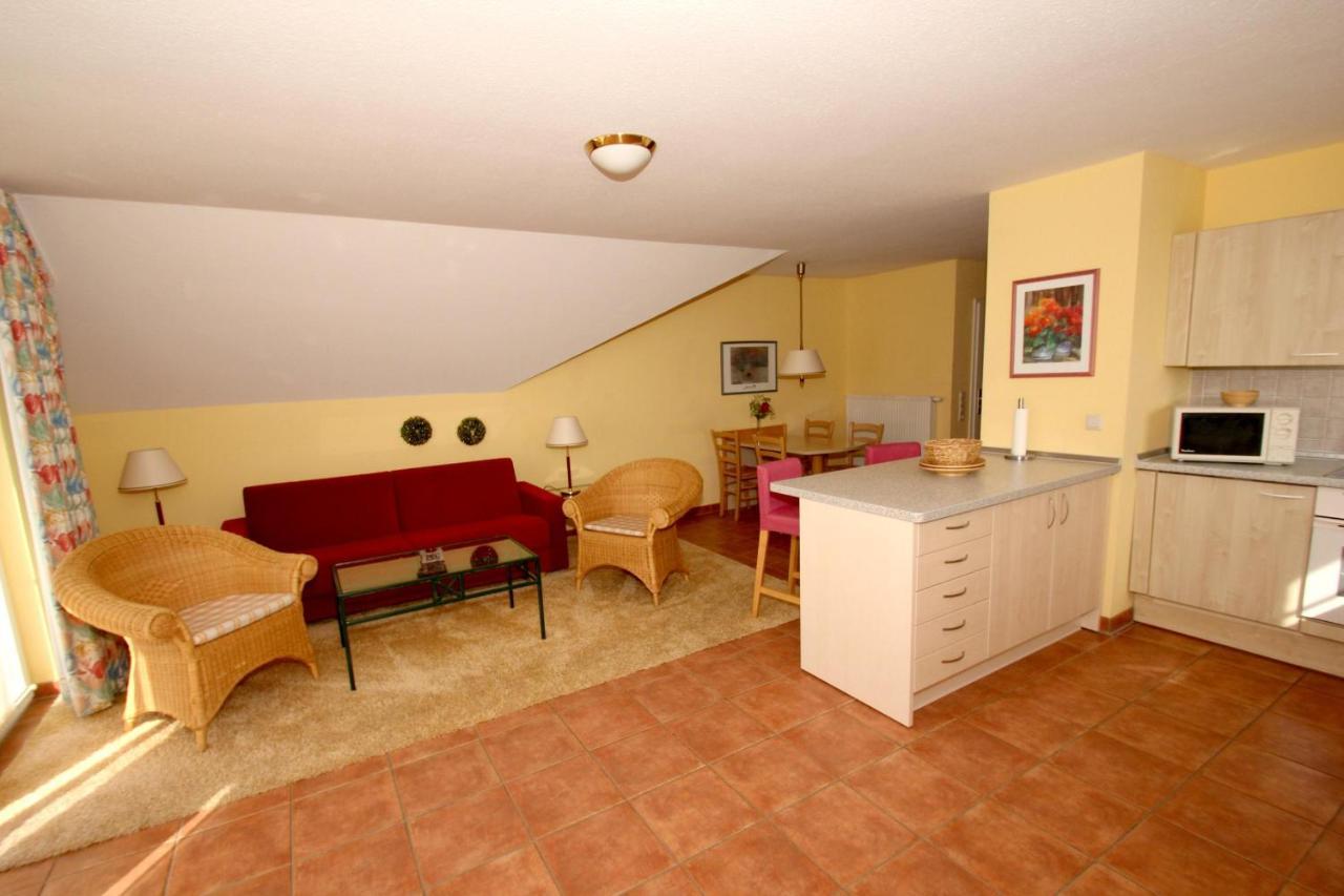 Ferienpark Neddesitz FeWo 48 Balkon Exterior foto